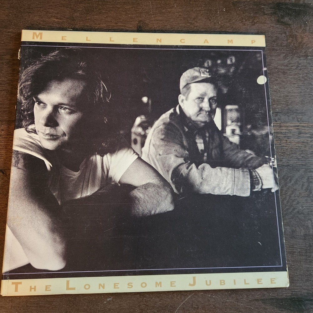 John Cougar Mellencamp The Lonesome Jubilee Vinyl‎ Record LP 1987 Mercury